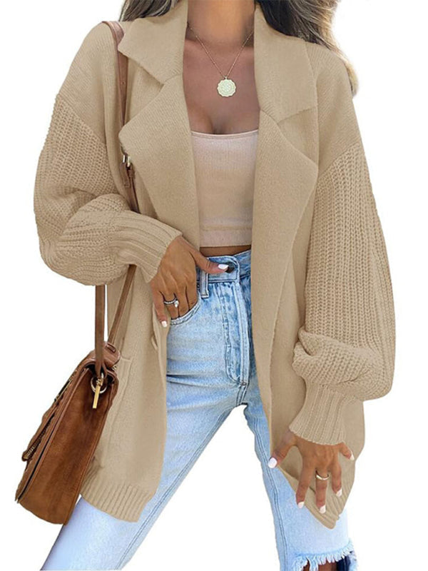Josefa | Stylish long knitted sweater for women