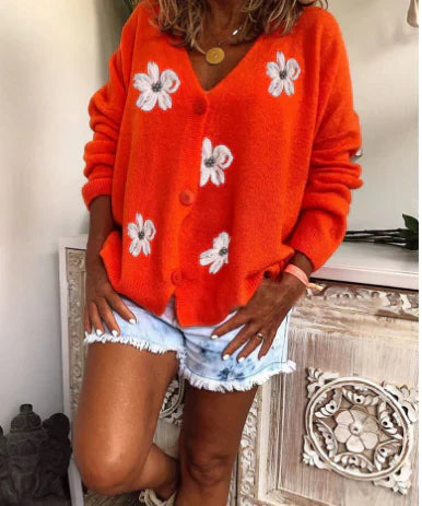 Paloma | Classic and elegant winter cardigan.