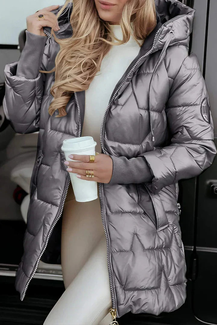 Jacqueline | Hooded coat for women