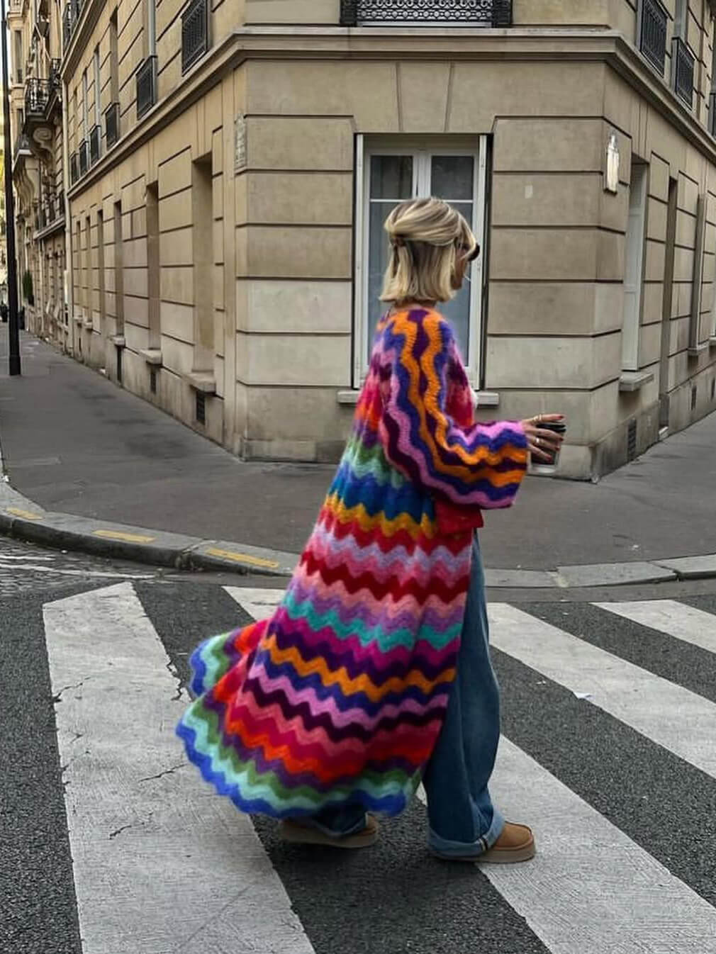 Clara | Rainbow cardigan