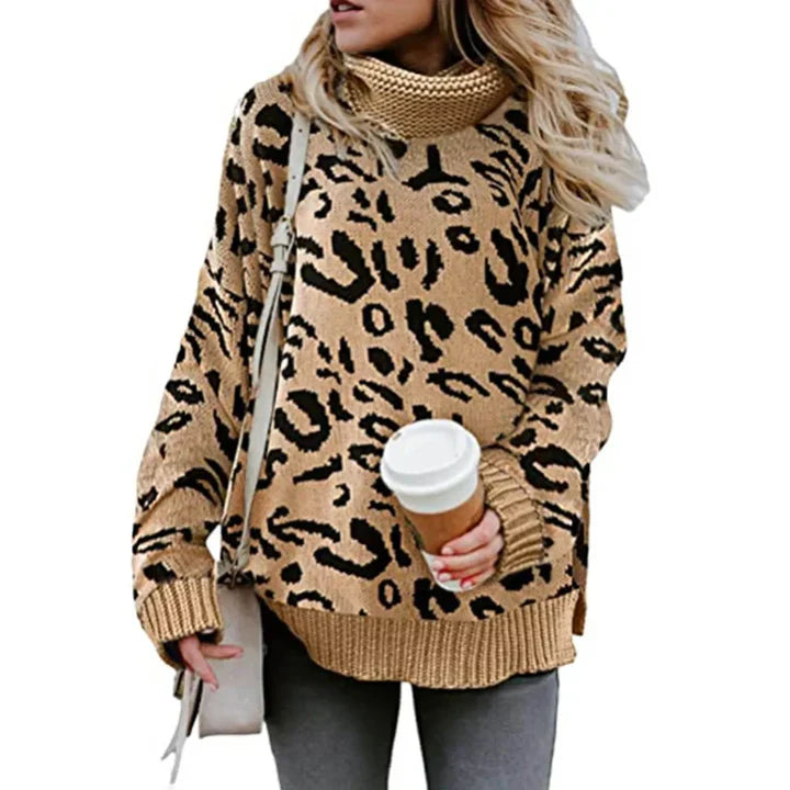 Alicia | Women's leopard print sweater