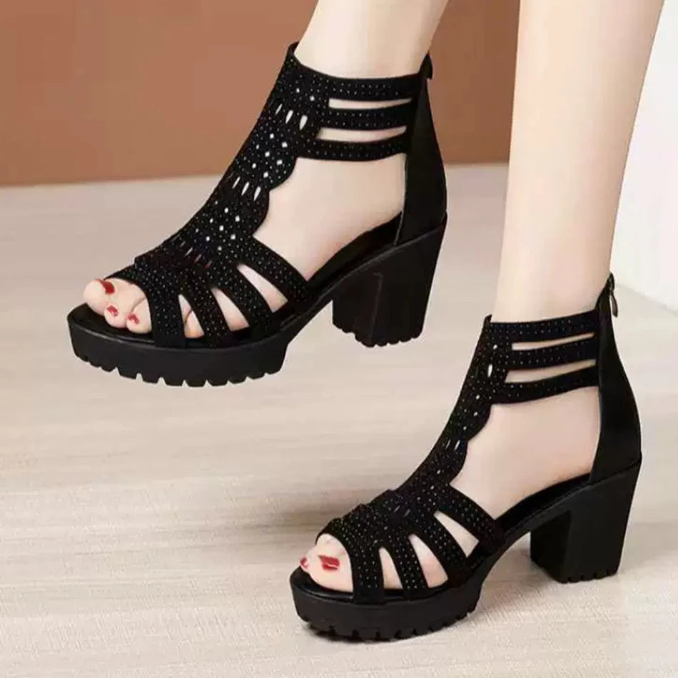 Jennifer | Elegant Heel Sandals for Stylish Comfort
