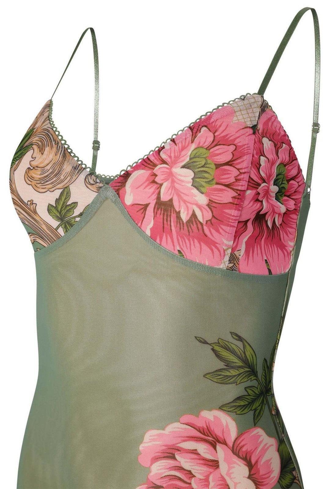 Berta® | Printed, Figure-Hugging Maxi Slip