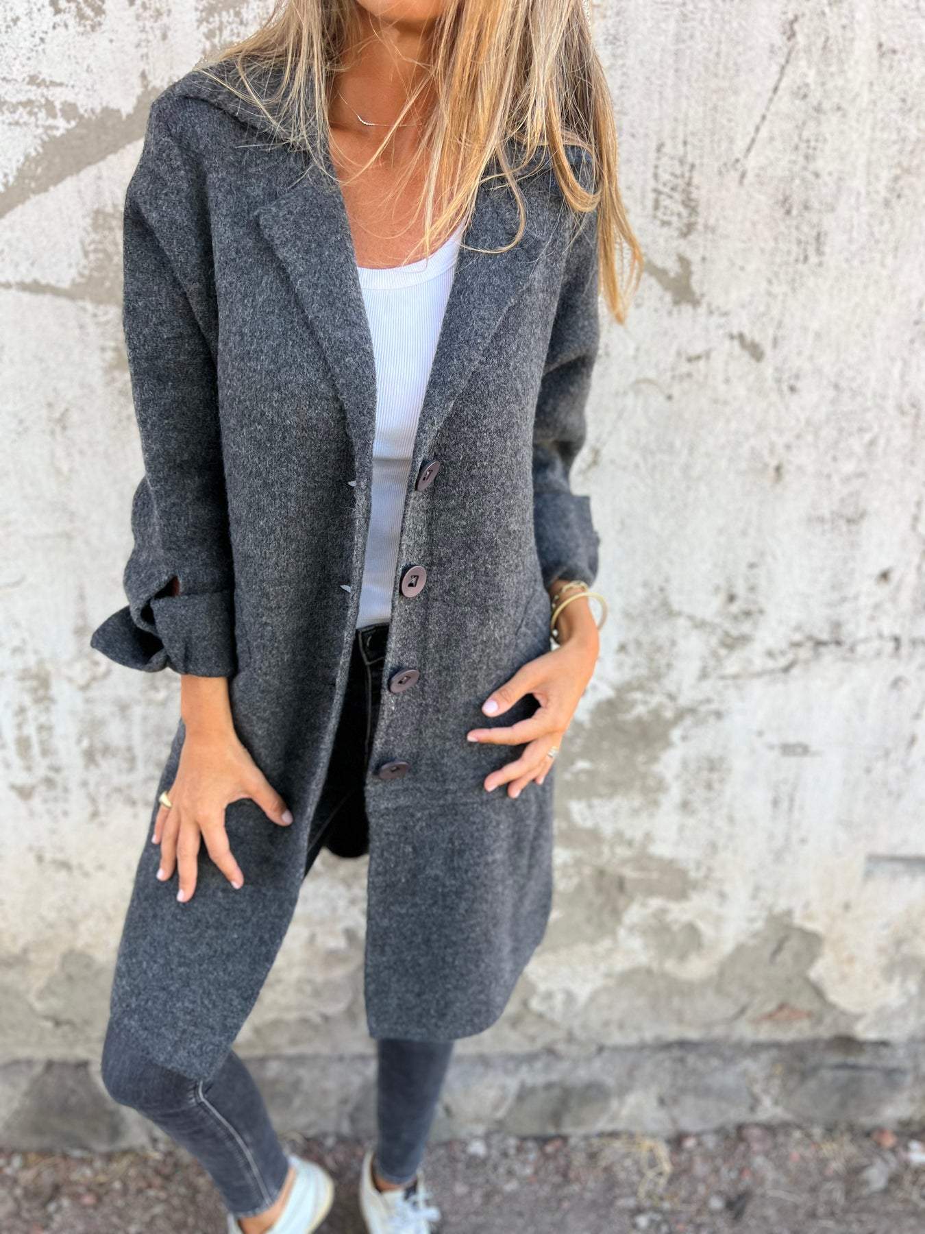 Xenia® | Casual long coat