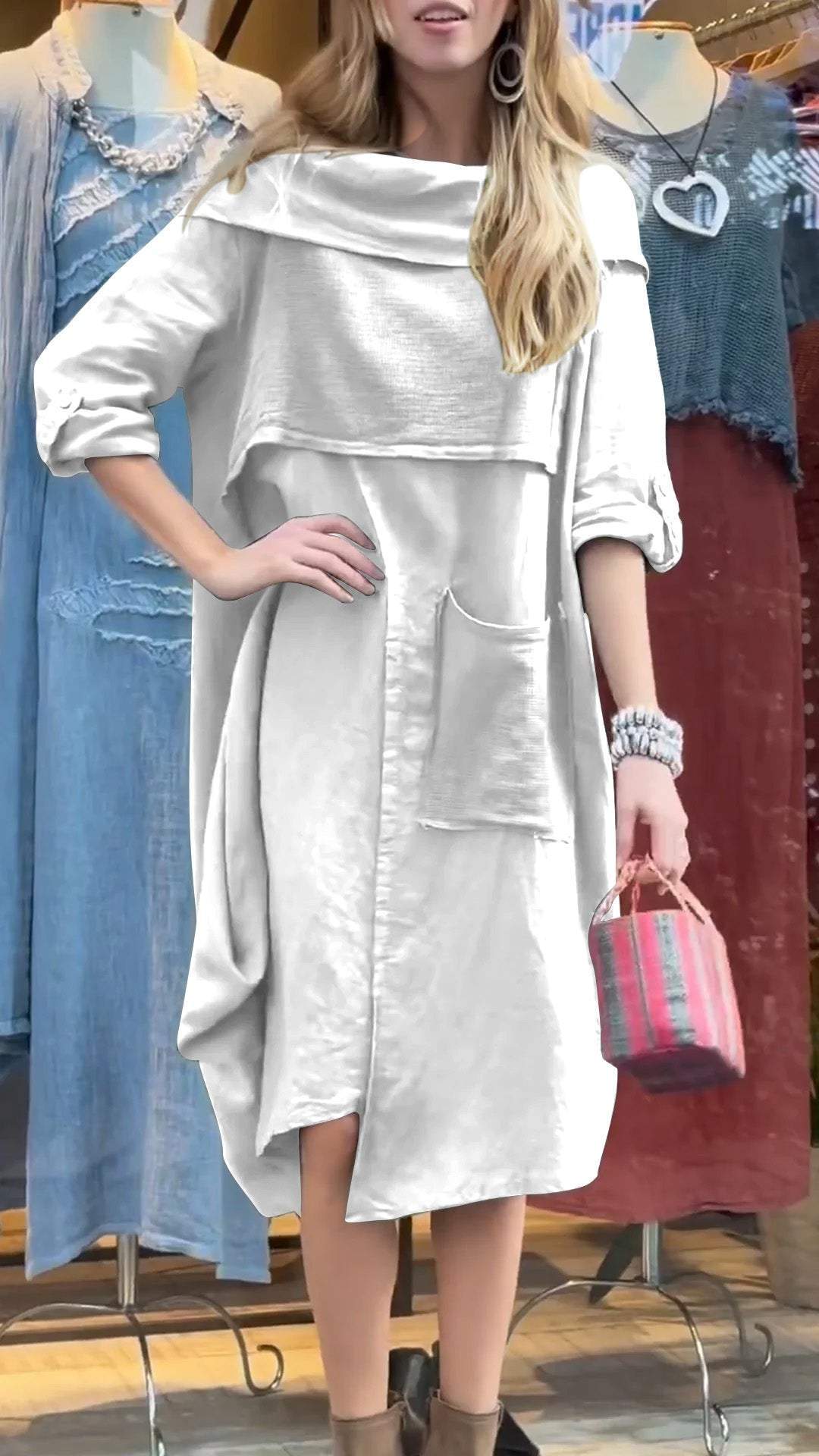 Manuela | Classic and elegant winter dress