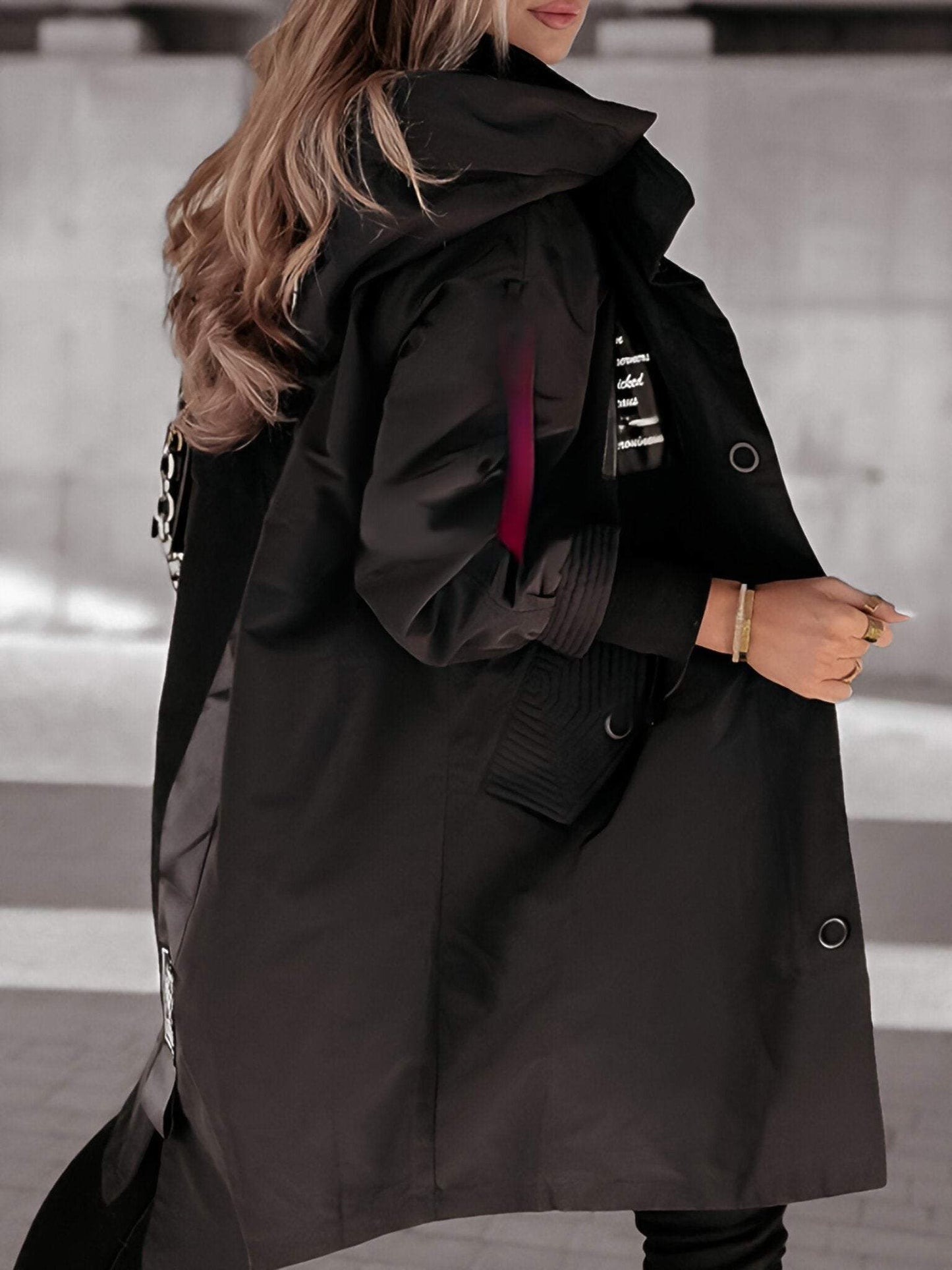 Adela | Long sleeve hooded jacket for women