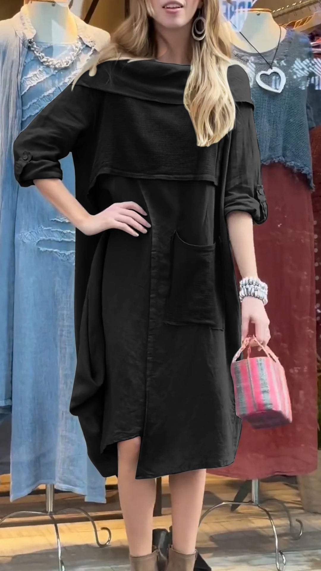Manuela | Classic and elegant winter dress