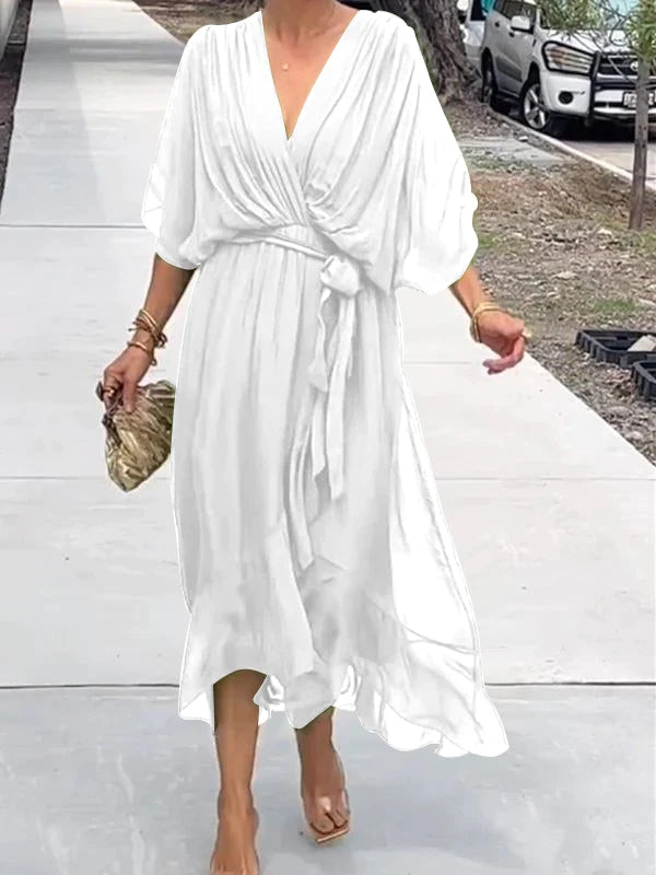 Gabriela® | Elegant Dress With V-Neckline