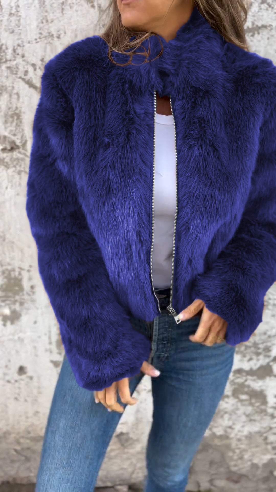Asuncion | Faux leather jacket