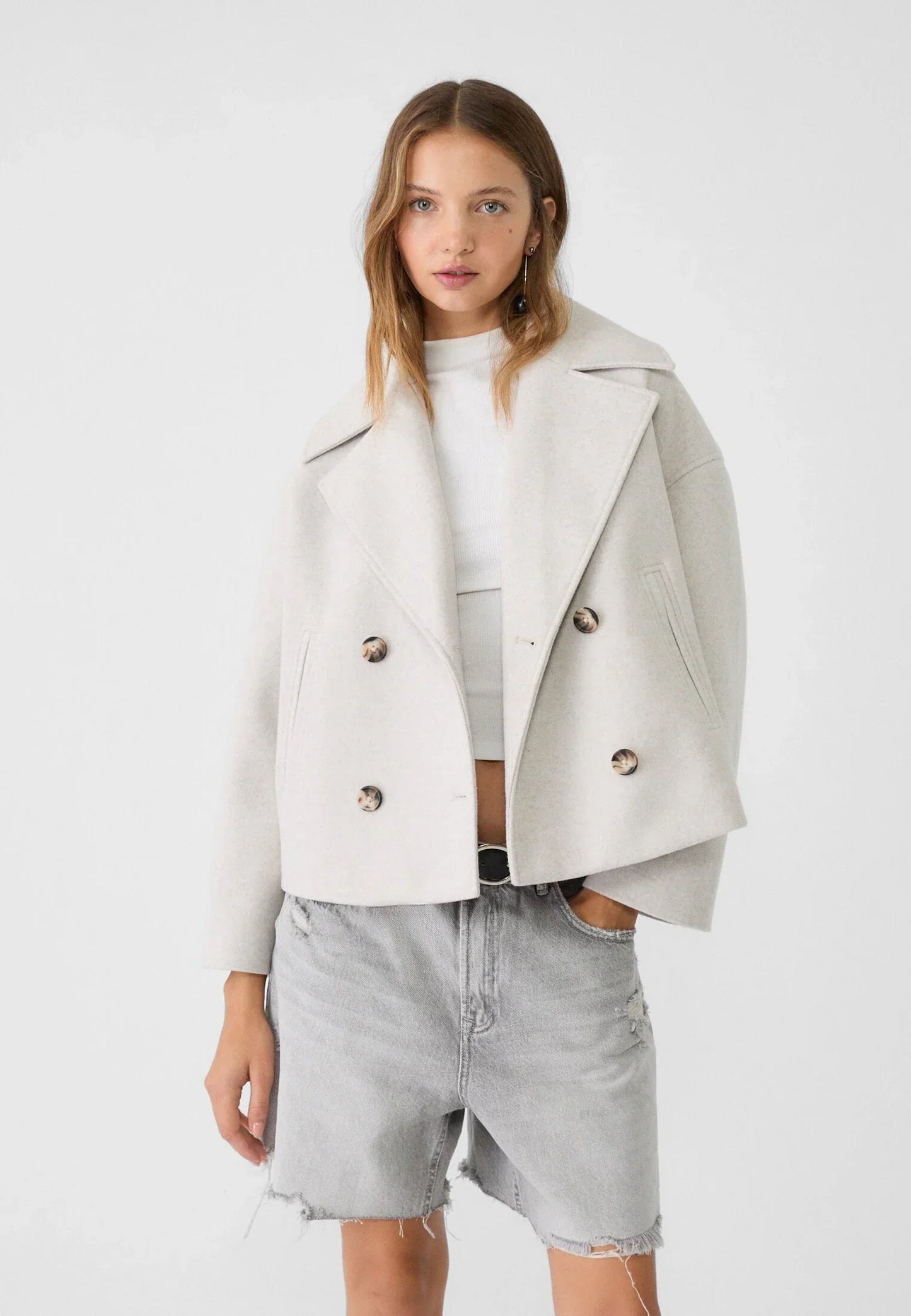 Aurora® | Short double-breasted jacket