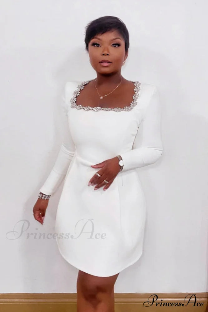 KIMBERLY Muse Stylish Diamond Dress
