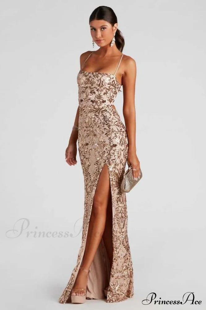Formal Stylish Sequin Mermaid Dress