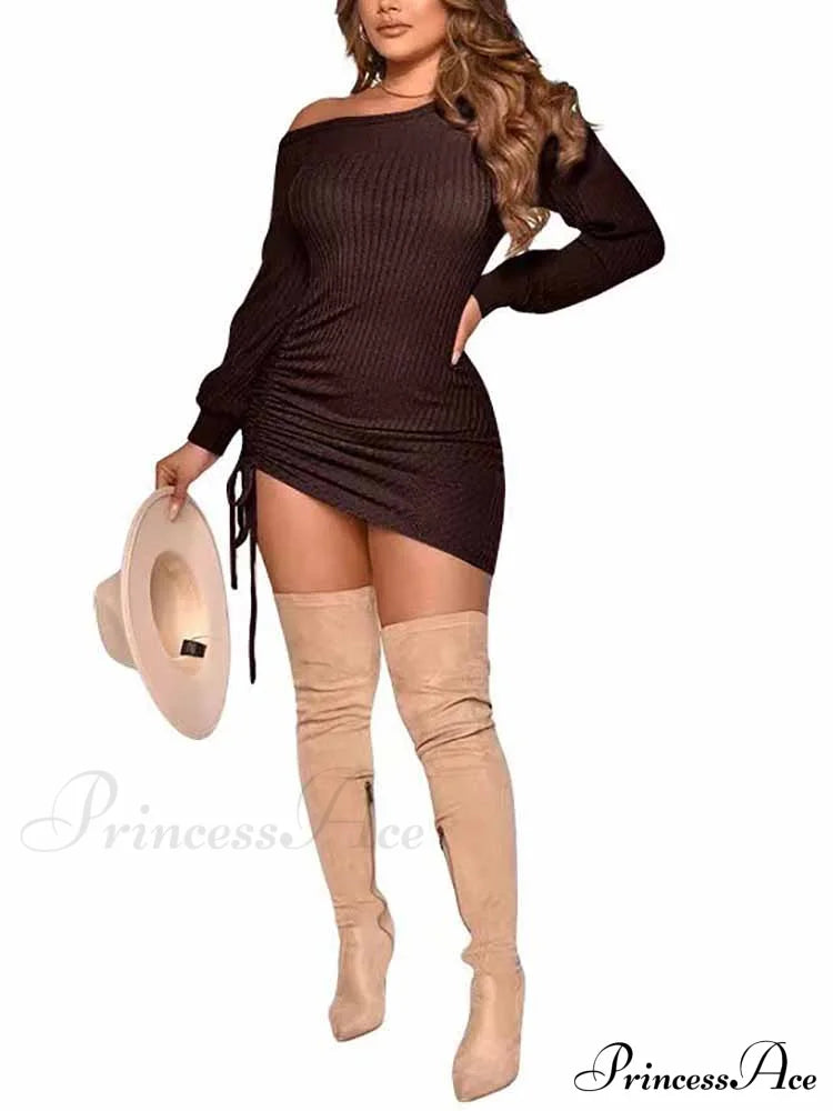 Sexy Sleeveless Slim-Fit Red Bodycon Mini Dress