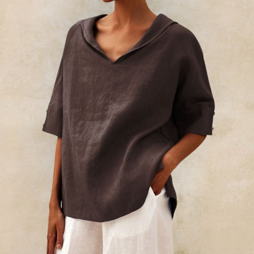 Josefina® | Jil blouse decontractée and lin