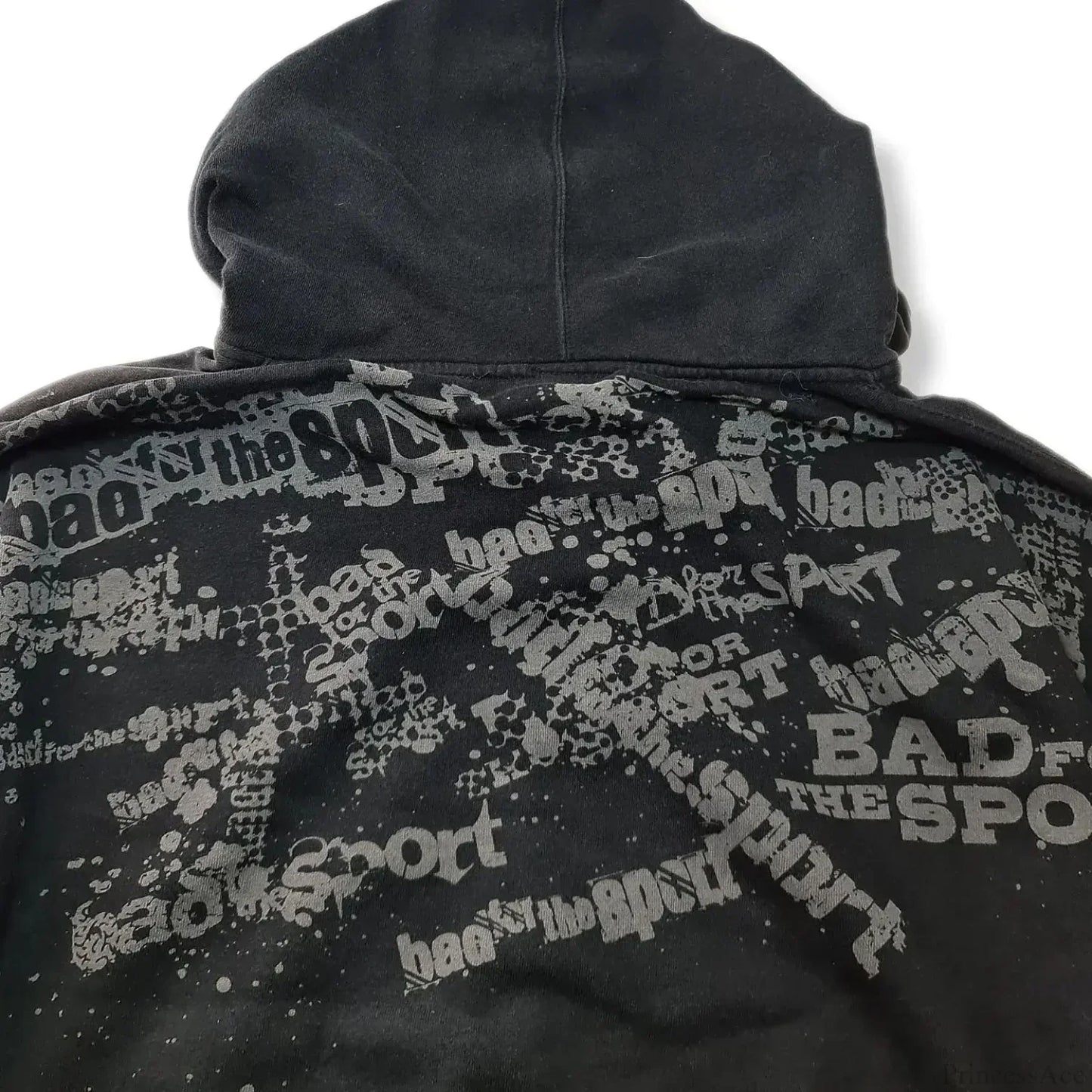 Letter Graphic Zipper Hoodie