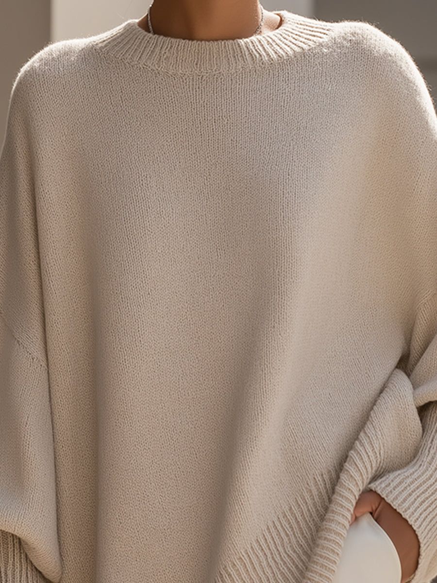 Lisa | Women's Oversized Crew Neck Sweater