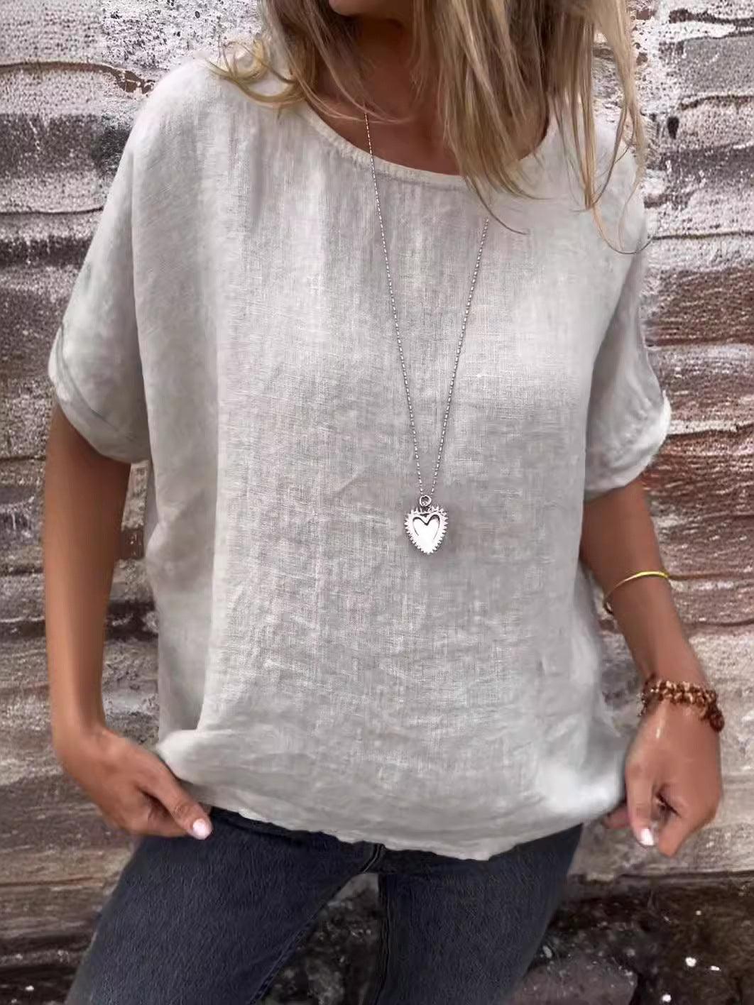 Adelgunda® | Crew Neck Blouse
