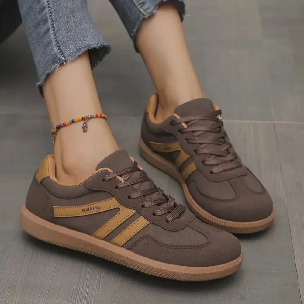 Loravelle | Orthopedic Suede Women's Casual Sneakers with Iconic Style