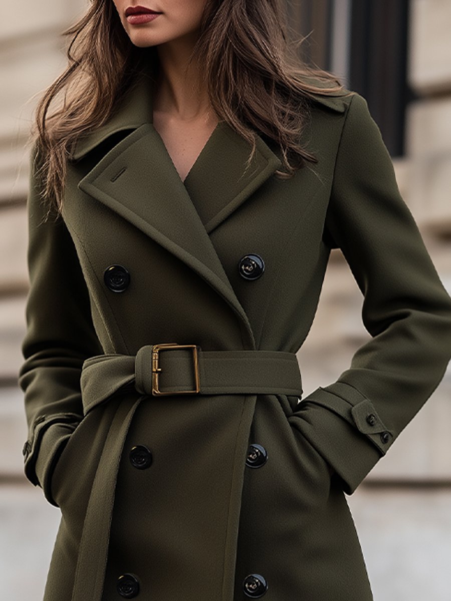 Ariel | Women's Double Breasted Long Coat