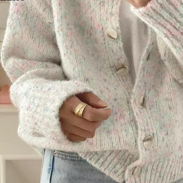 Vanessa® | Cardigan à Manches Longues Ivory