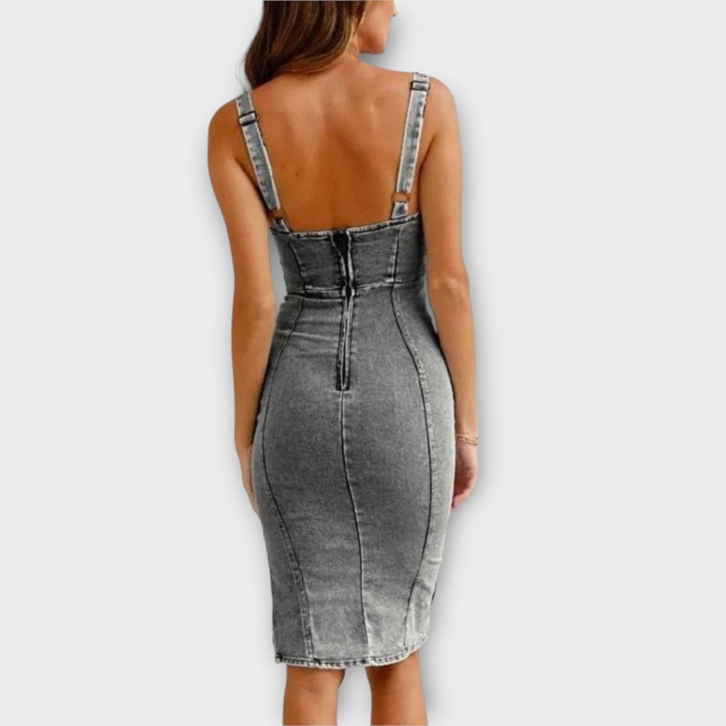 Dolores® | Denim Dress With Adjustable Straps