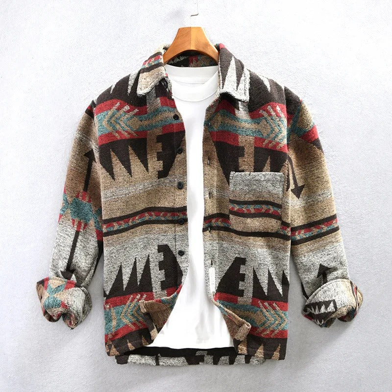 Herbert | Men's Long Sleeve Button-Down Shacket