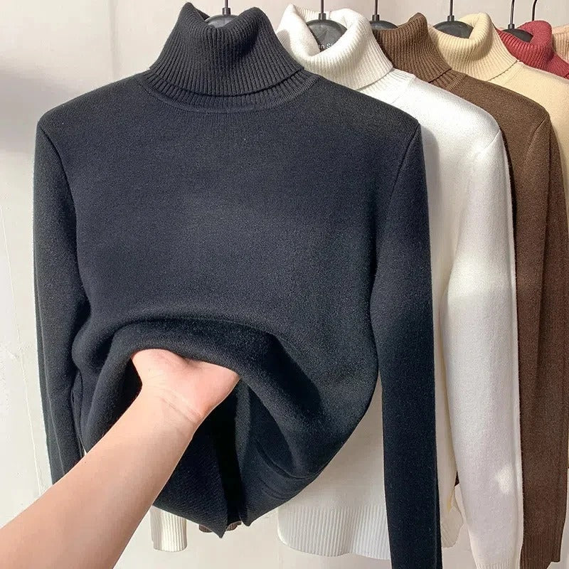 Begoña | Elegant sweater with a high collar