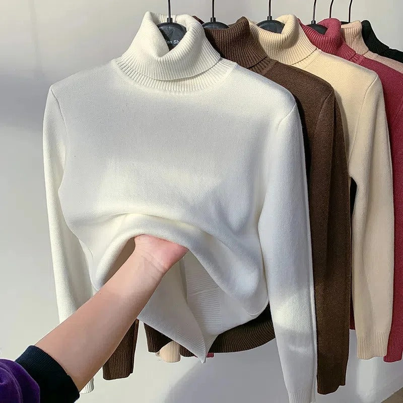 Begoña | Elegant sweater with a high collar