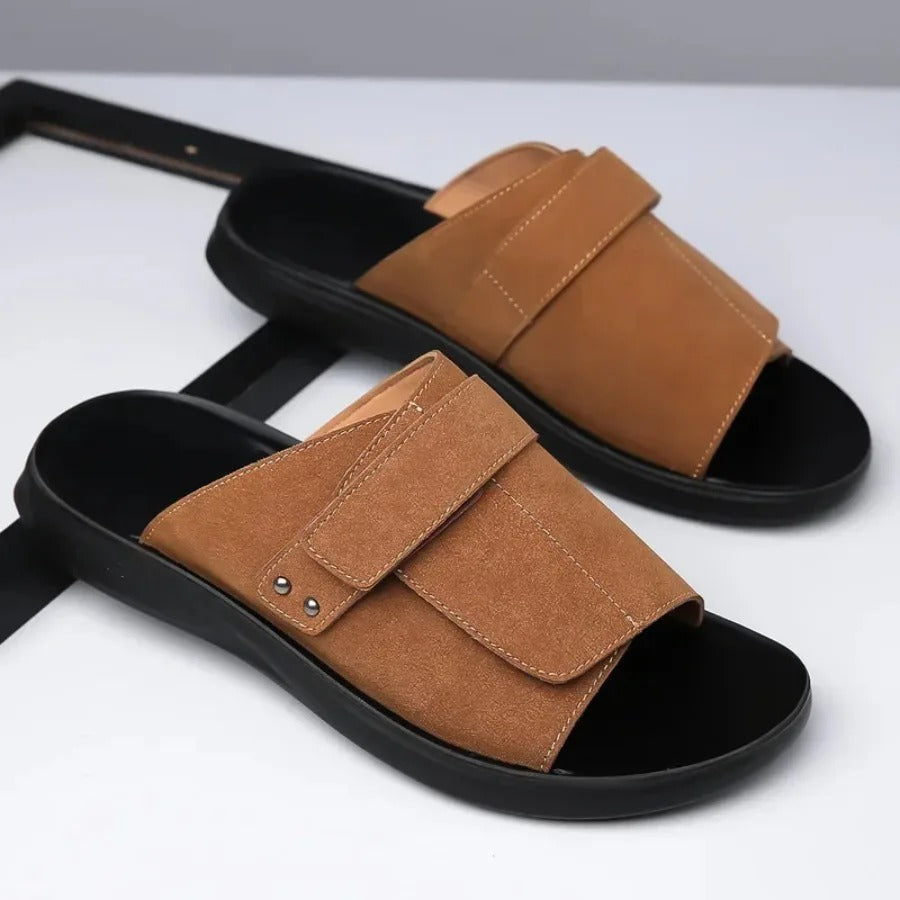 Axis Suede Slides