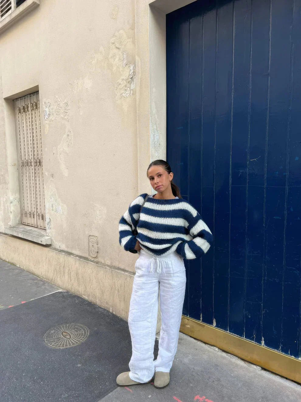 Victoria® | STRIPED SWEATER