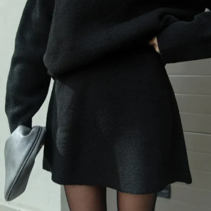 Luciana | Matching sweater skirt set