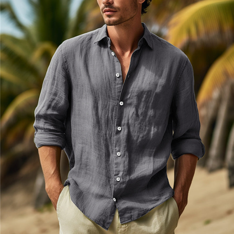 Leonard | Stylish William Long Sleeve Shirt for Men