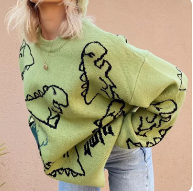 Imelda | 90s oversized loose knit sweater