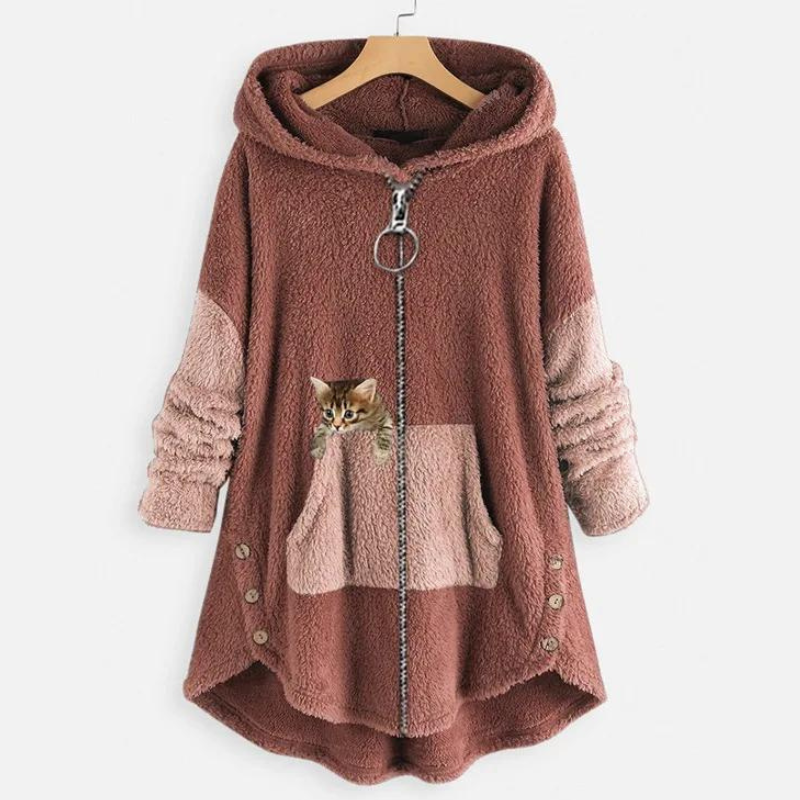 Michelle | Stylish Plush Hoodie