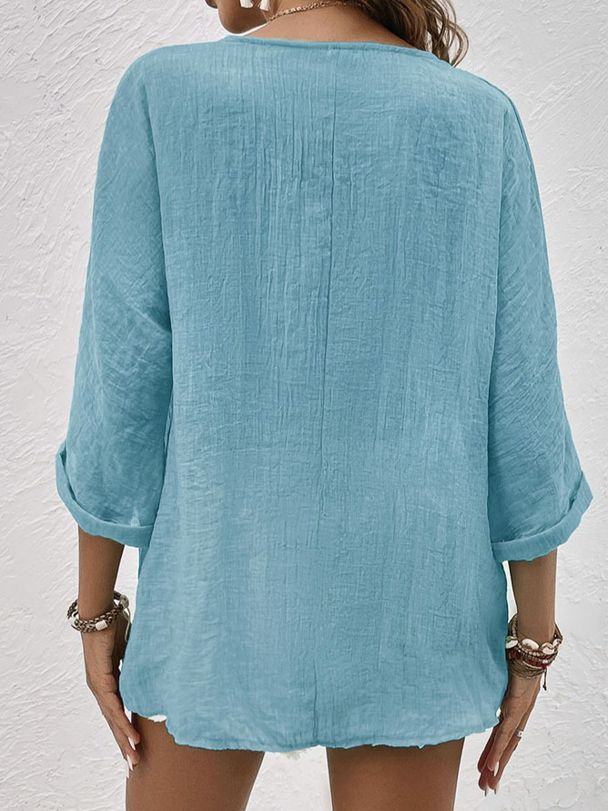 Maria Fernanda® | Chemise in lin aérée with buttons