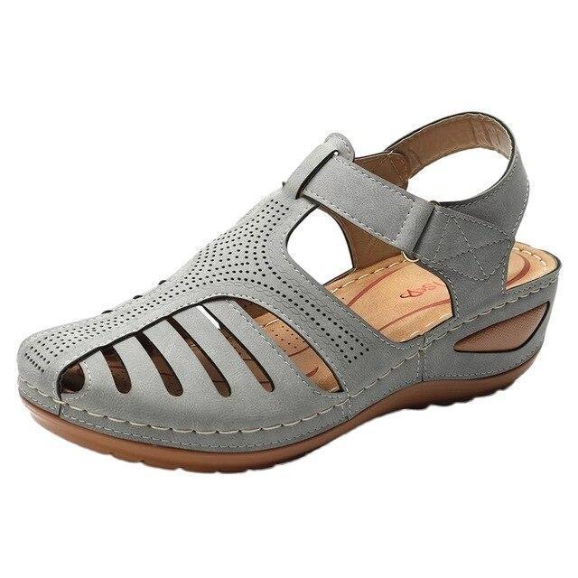 Lourdes® | Breathable Orthopedic Sandal With Low Heel And Corrective Function