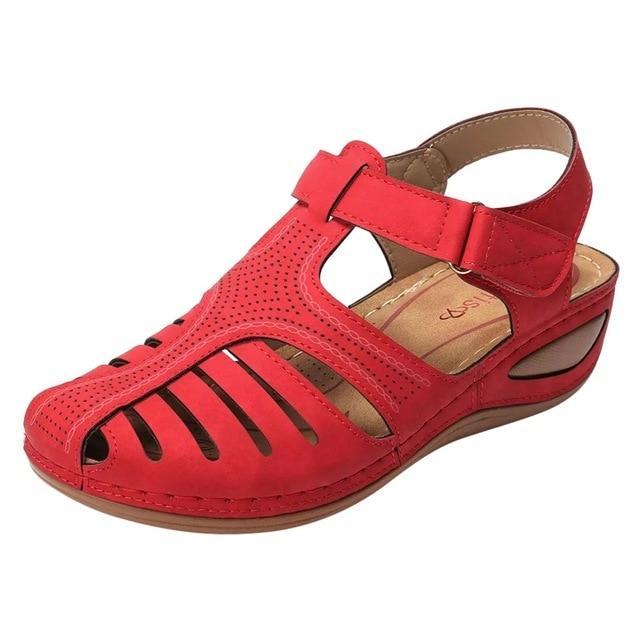Mary® | Breathable Orthopedic Sandal With Low Heel And Correction Function