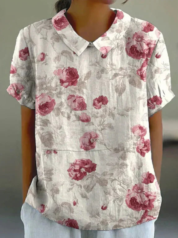 Paris® | Floral Pattern Casual Blouse