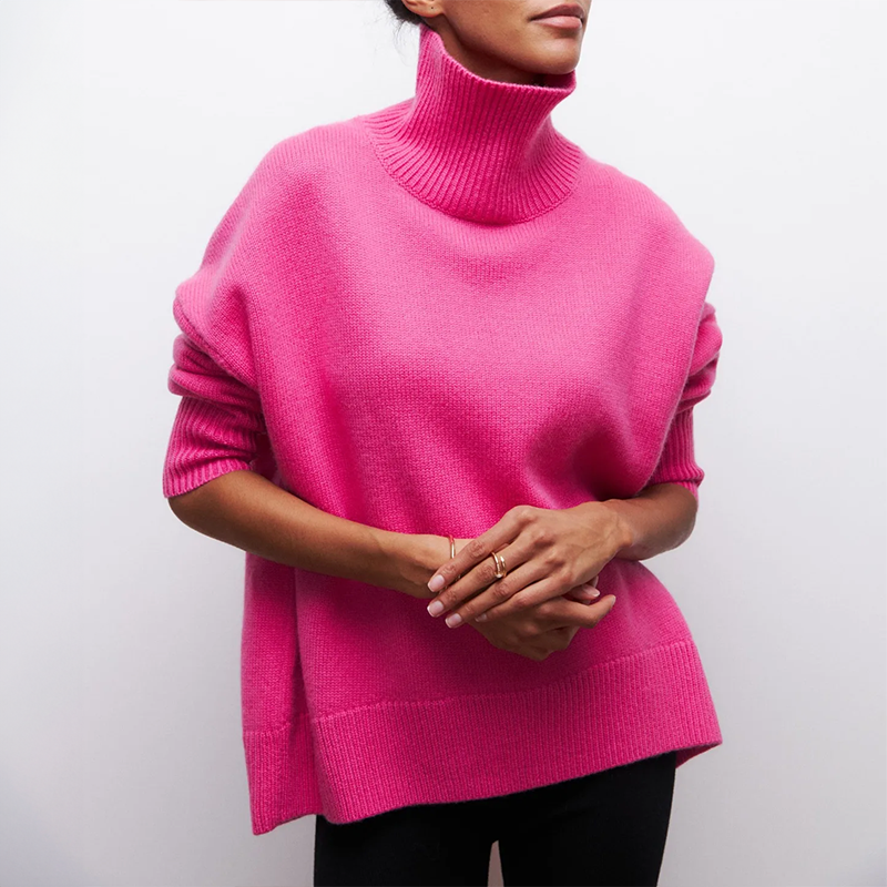Glenda | Knitted turtleneck sweater