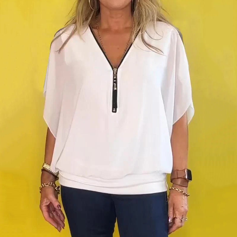 Perla| Timeless and stylish winter blouse