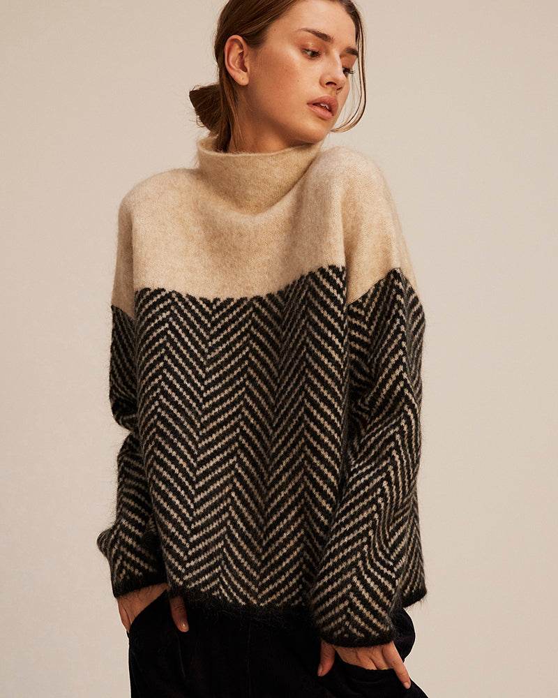Gertrudis | Cotton turtleneck sweater