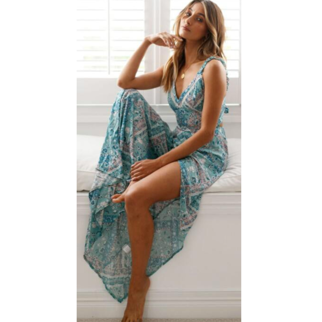 Tamara® | Maxi Dress Tied At The Back