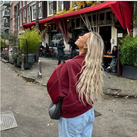 Zoe | OVERSIZE LEATHER JACKET