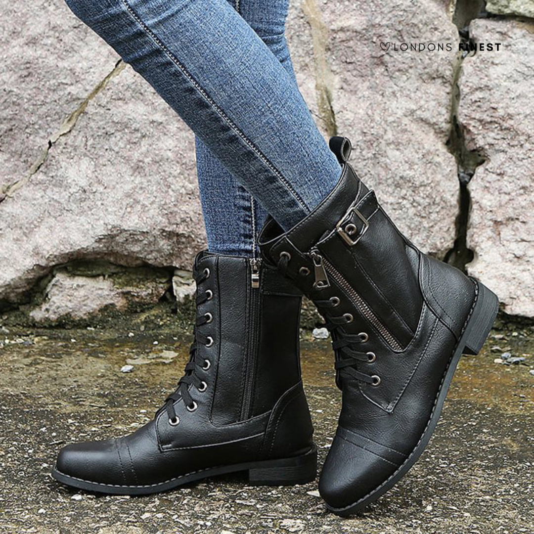 Anne | Orthopedic Lace-Up Boots