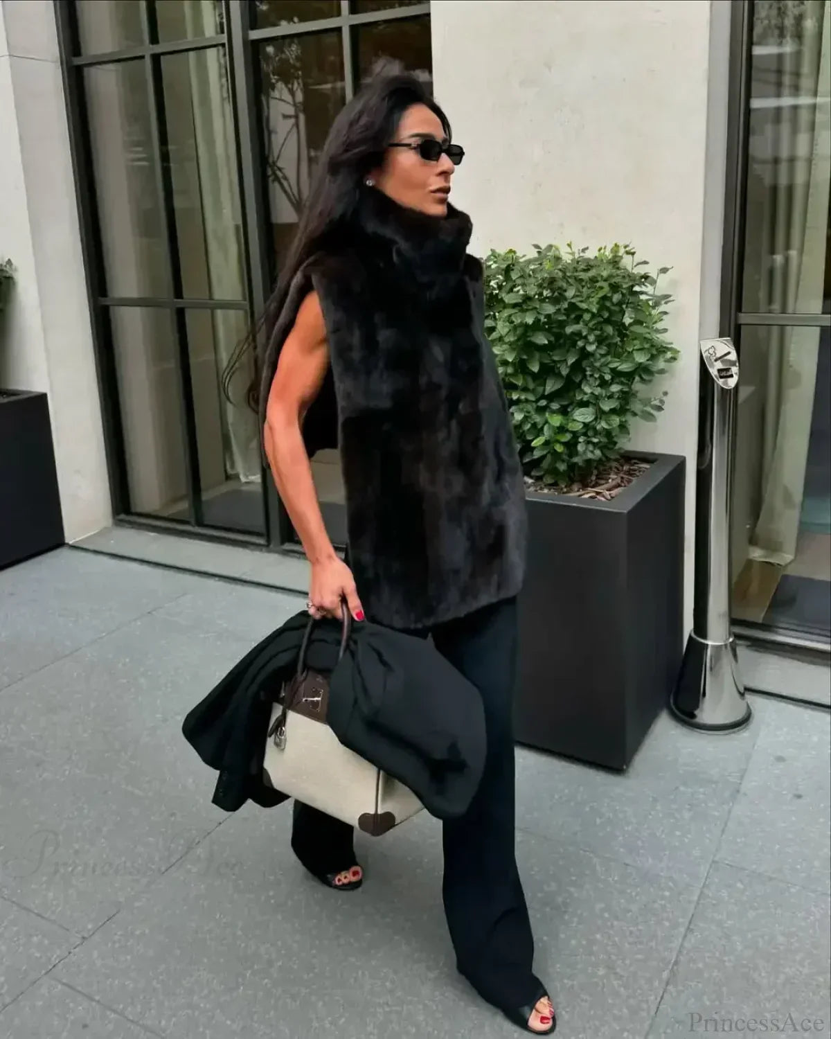 Thicken Warm Sleeveless Vest Coat
