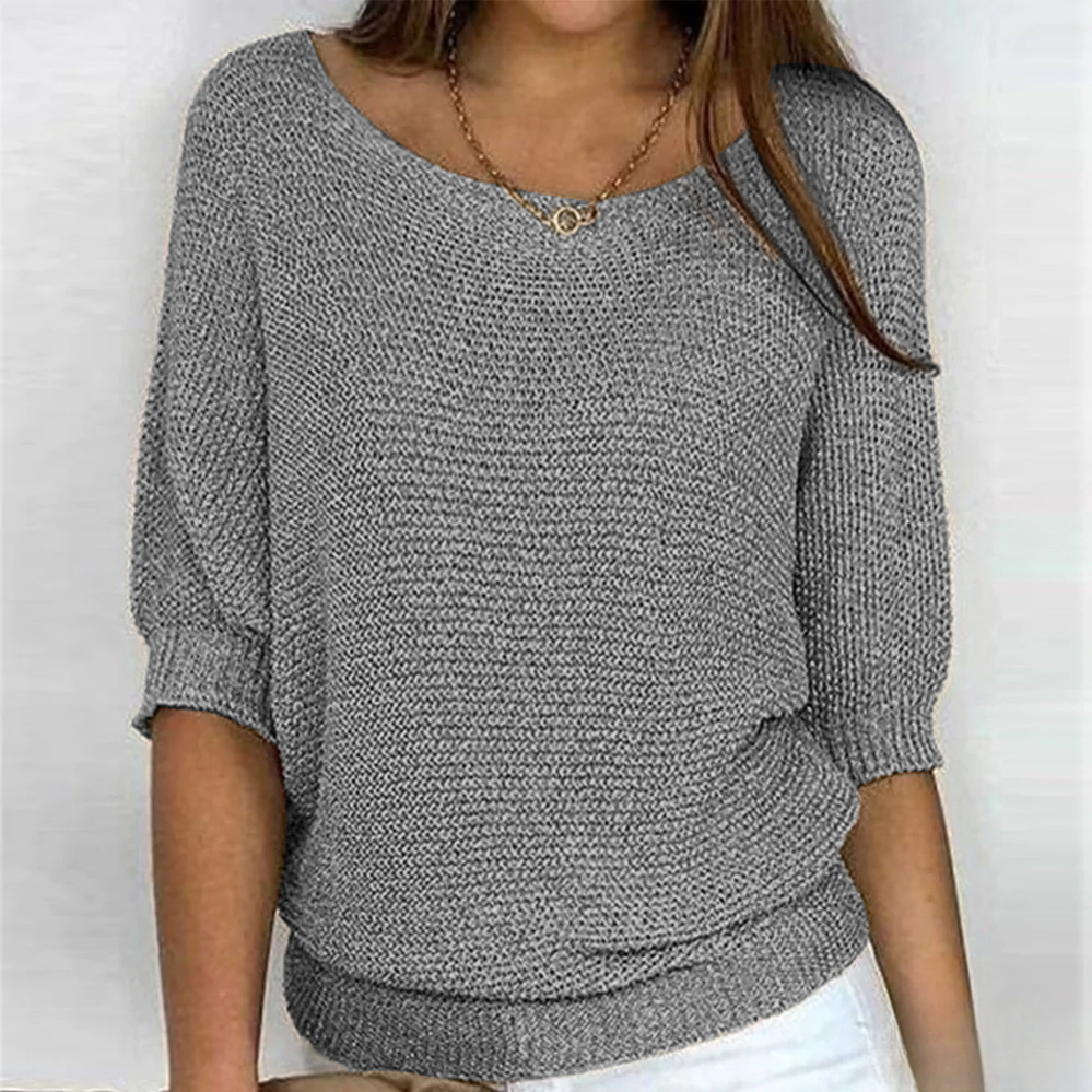 Brenda® | Shiny knit top for women