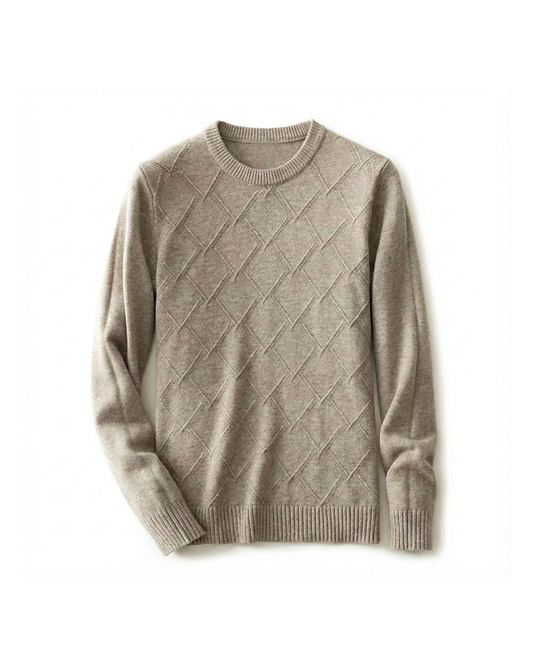 James' Argyle Cashmere Sweater