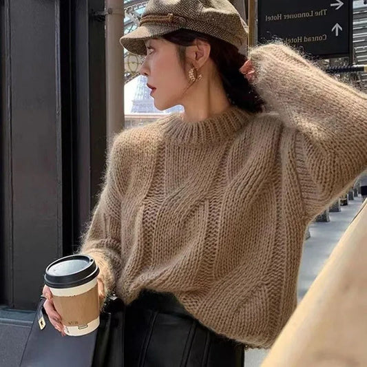 Jessa | Oversized knit sweater for women