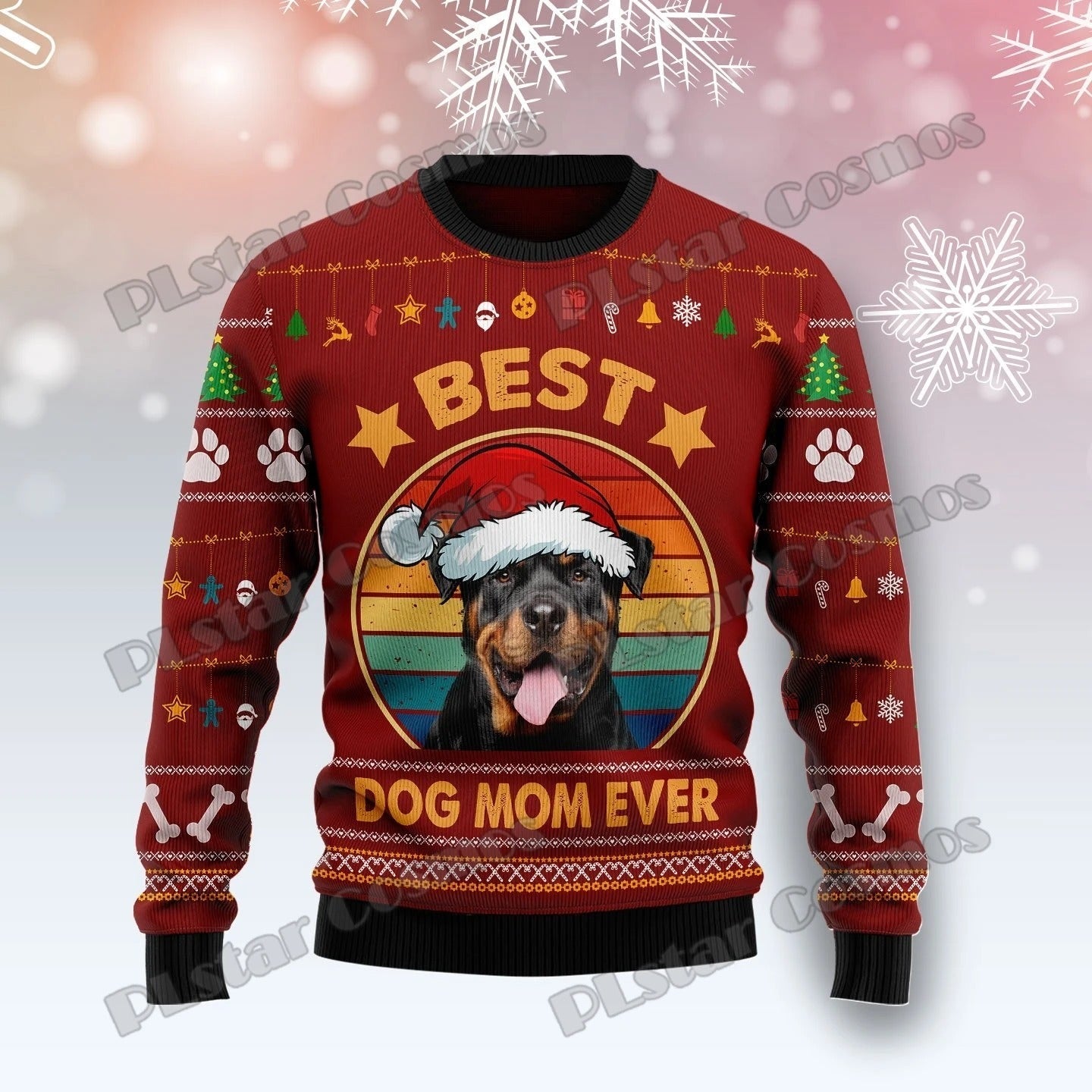Jessica | Unisex Christmas jumper with festive motifs