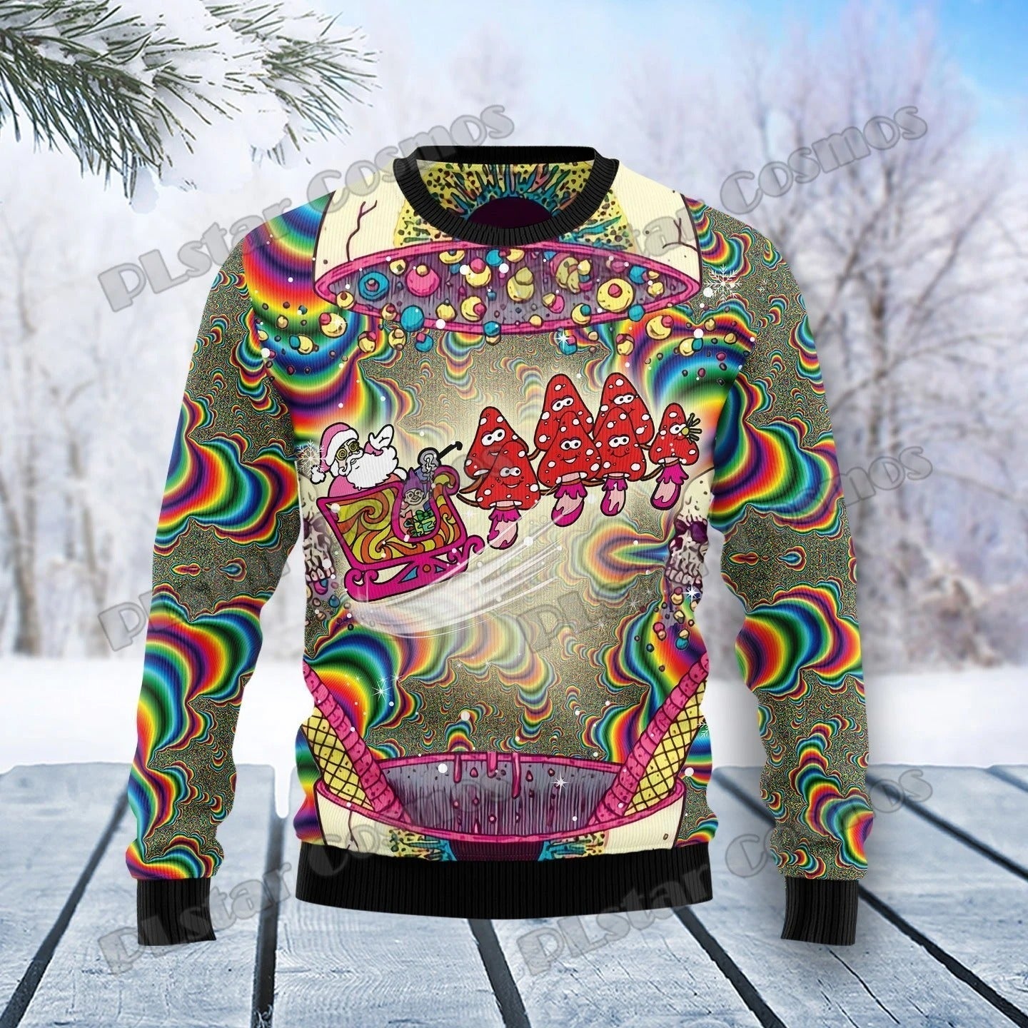 Jessica | Unisex Christmas jumper with festive motifs